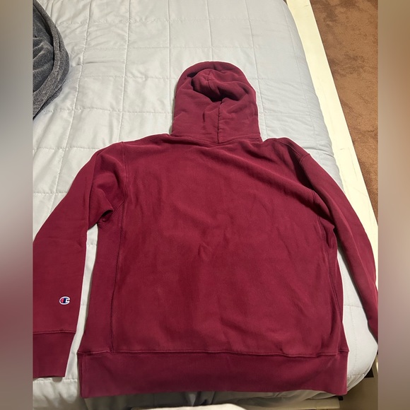 Champion reverse weave hoodie- Maroon - Picture 4 of 4